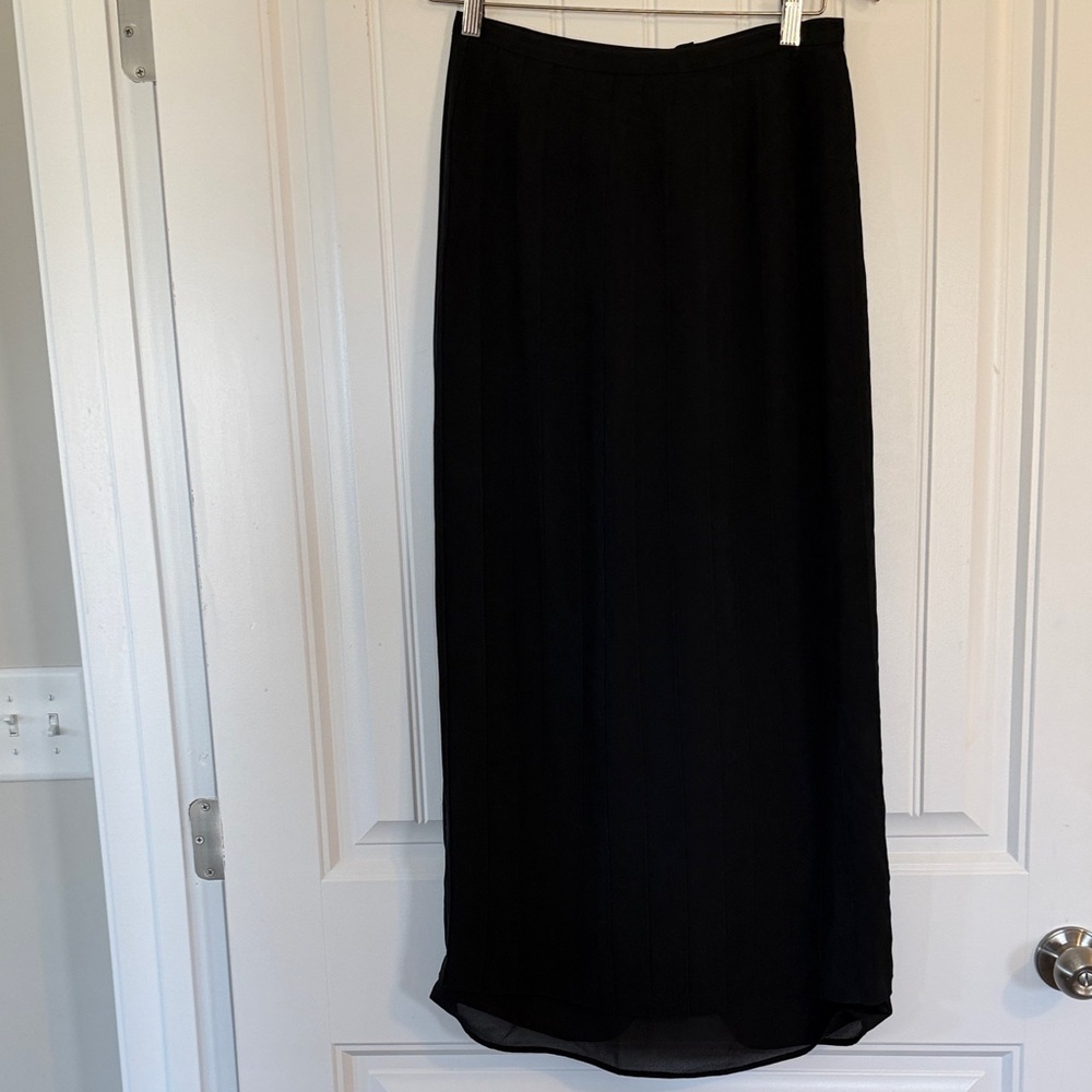 Banana Republic 100% Silk Maxi Skirt Size 6